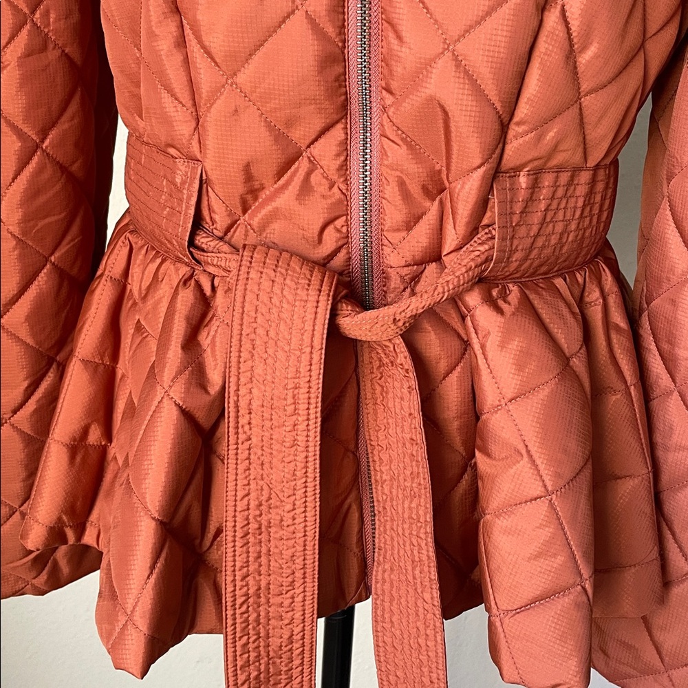 Marie Oliver Puffer Coat . NEWCond. w/ o tags . Rust orange . Small - Picture 2 of 9